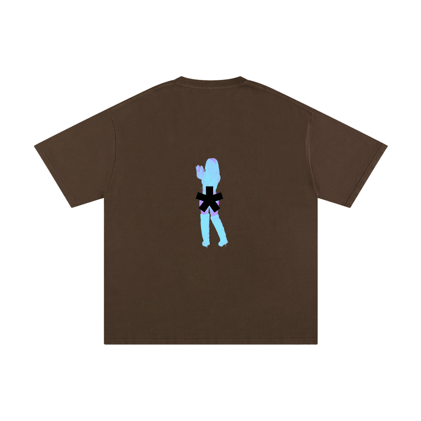 Brown la*mar One Time For My LA* Hoes tee — back