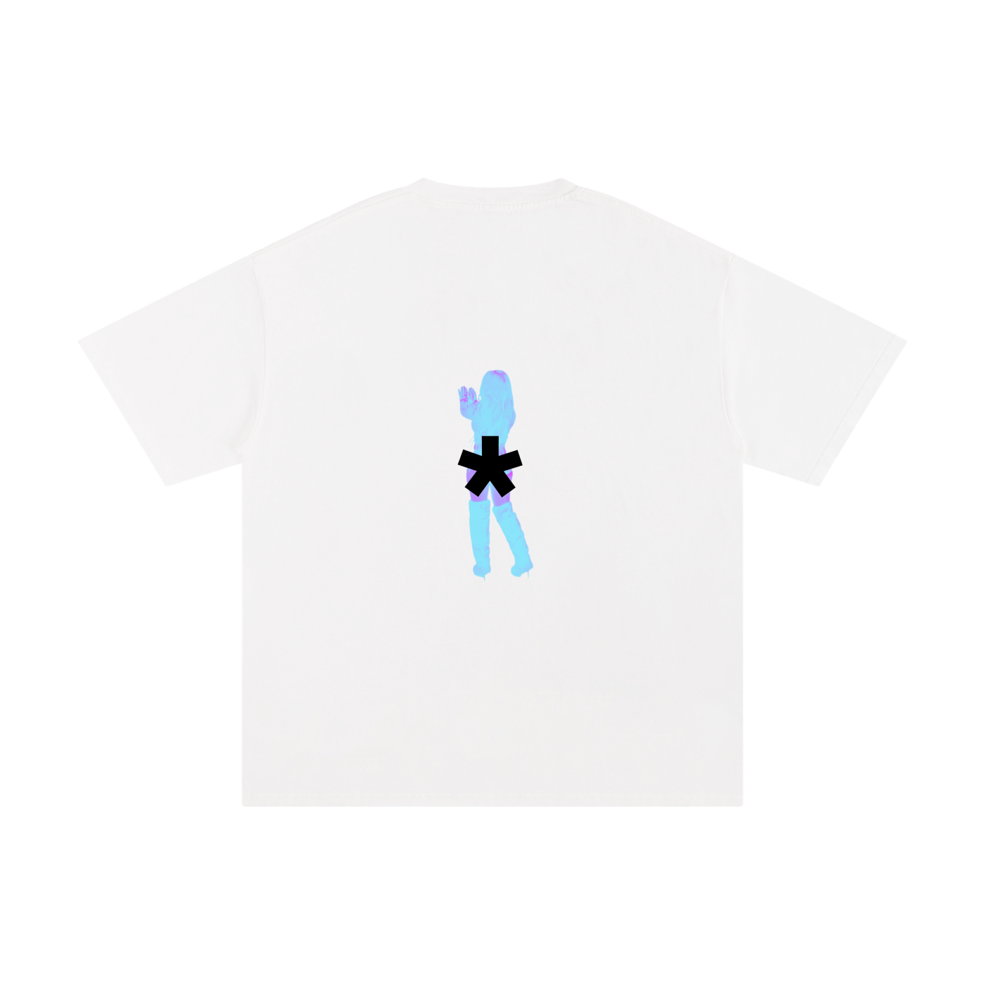 White la*mar One Time For My LA* Hoes tee — back